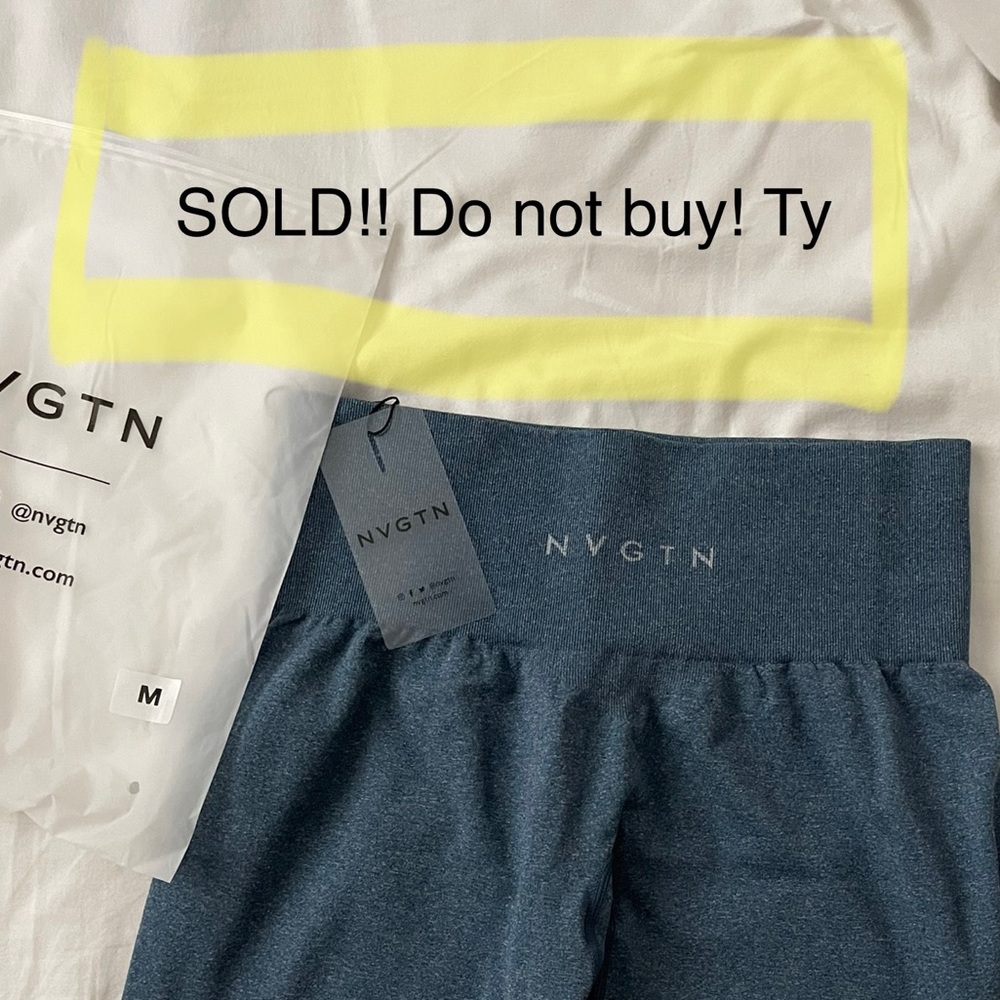 Nvgtn pro shorts slate blue M